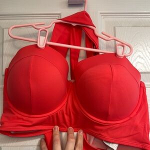 Women's Red swim top